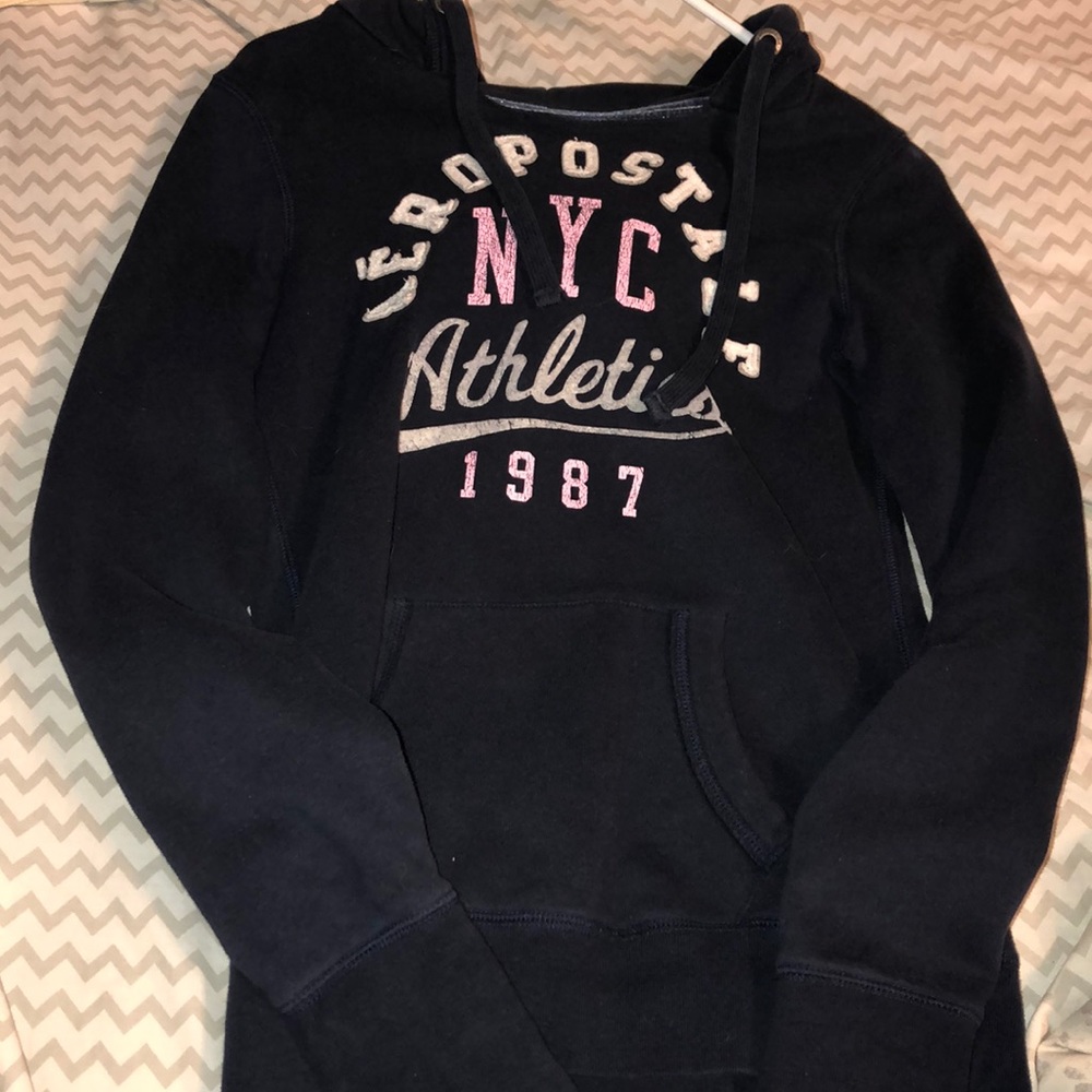 Navy Blue Aeropostale Sweatshirt/ hoodie